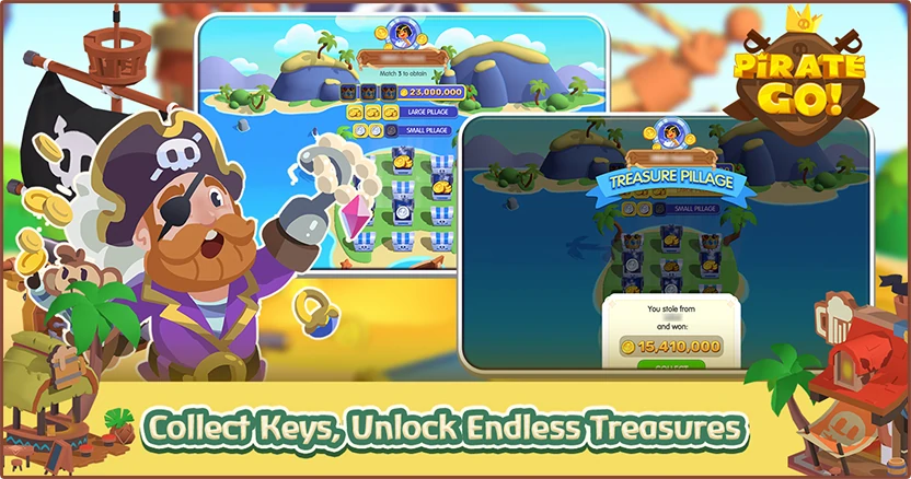 Collect Keys, Unlock Endless Treasures